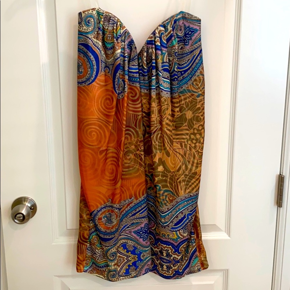 Strapless dress, size S